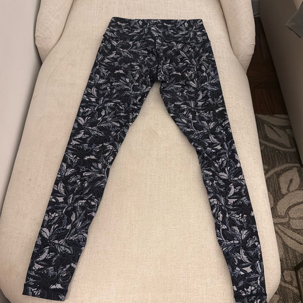 Lululemon Athletica Floral Patterned Leggings